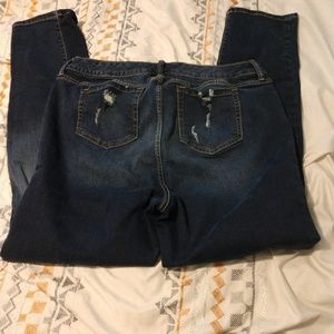 Torrid destroyed jeans